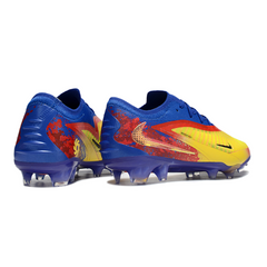 Botas de fútbol Nike Phantom GX2 Elite FG azul claro y negro