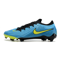 Chuteira Campo Nike Phantom GX2 Elite FG Azul, Preta e Amarela