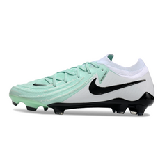 Chuteira Campo Nike Phantom GX2 Elite FG Verde Claro e Branca