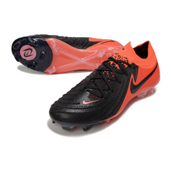 Chuteira Campo Nike Phantom GX2 Elite FG Preta e Vermelha