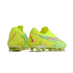 Chuteira Campo Nike Phantom GX Academy FG Verde e Rosa - VENI Futebol