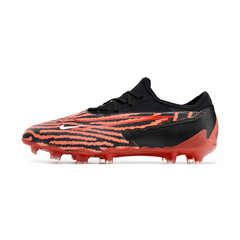 Chuteira Campo Nike Phantom GX Academy FG Vermelha e Preta