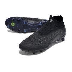 Chuteira Campo Nike Phantom GX Elite DF SG Ponta de Aluminio Preta - VENI Futebol