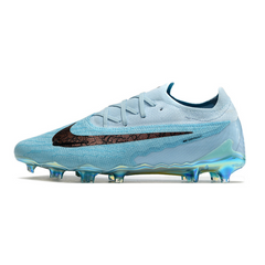 Chuteira Campo Nike Phantom GX Elite FG Azul Claro