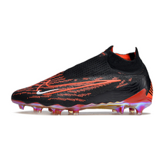 Chuteira Campo Nike Phantom GX Elite DF FG Preta e Vermelha