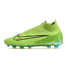 Chuteira Campo Nike Phantom GX Elite DF FG Verde e Preta