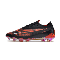 Chuteira Campo Nike Phantom GX Elite FG Preta e Vermelha - VENI Futebol