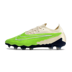 Chuteira Campo Nike Phantom GX Elite FG Verde e Branca