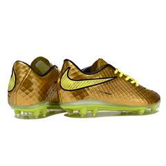 Chuteira Campo Nike Phantom Hypervenom Elite FG Dourado