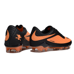 Chuteira Campo Nike Phantom Hypervenom Elite FG Neymar Laranja e Preto