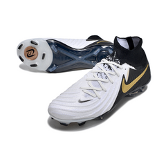 Chuteira Campo Nike Phantom Luna 2 Elite FG Branca e Preta - VENI Futebol