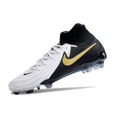 Chuteira Campo Nike Phantom Luna 2 Elite FG Branca e Preta - VENI Futebol