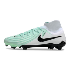 Chuteira Campo Nike Phantom Luna 2 Elite FG Verde Claro e Branca