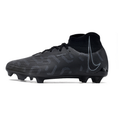 Chuteira Campo Nike Phantom Luna FG Preta e Cinza - VENI Futebol