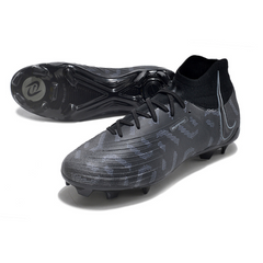 Chuteira Campo Nike Phantom Luna FG Preta e Cinza - VENI Futebol