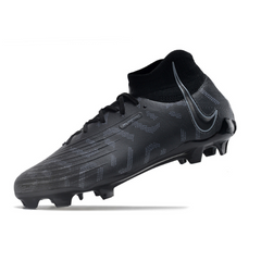 Chuteira Campo Nike Phantom Luna FG Preta e Cinza - VENI Futebol