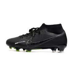 Chuteira Campo Nike Zoom Mercurial Superfly 9 Academy FG Black Pack - VENI Futebol