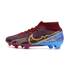 Chuteira Campo Nike Zoom Mercurial Superfly 9 Academy FG Mbappe Roxa Pack - VENI Futebol