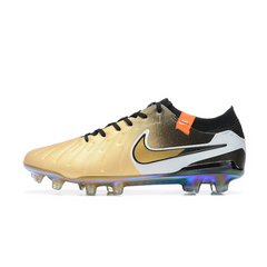 Chuteira Campo Nike Tiempo 10 Legend Elite FG Golden Touch