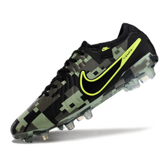 Chuteira Campo Nike Tiempo 10 Legend Elite FG Verde Camuflado - VENI Futebol