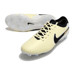 Chuteira Campo Nike Tiempo 10 Legend Elite FG Amarelo Claro - VENI Futebol