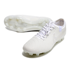 Chuteira Campo Nike Tiempo 10 Legend Elite FG Branca - VENI Futebol