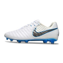 Botas de fútbol Nike Tiempo R10 Legend Elite FG rojas y blancas