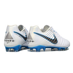 Botas de fútbol Nike Tiempo R10 Legend Elite FG rojas y blancas