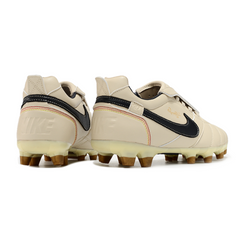 Botas de fútbol Nike Tiempo R10 Legend Elite FG beige y negro