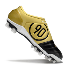 Chuteira Campo FG Nike Total 90 III Preta e Dourada