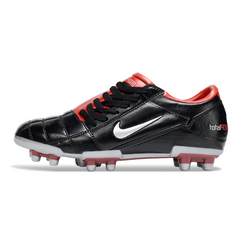 Chuteira Campo Nike Total 90 III FG Vermelha e Preta