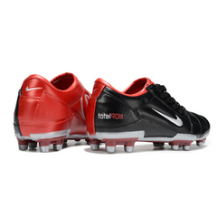 Chuteira Campo Nike Total 90 III FG Vermelha e Preta