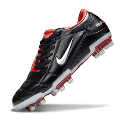 Chuteira Campo Nike Total 90 III FG Vermelha e Preta