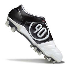 Chuteira Campo FG Nike Total 90 III Branca e Preta