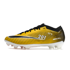 Chuteira Campo Nike Zoom Mercurial Vapor 15 Elite FG Amarela e Preta