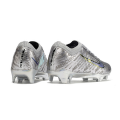 Chuteira Campo Nike Zoom Mercurial Vapor 15 Elite FG Prata - VENI Futebol