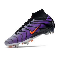 Chuteira Campo Nike Zoom Mercurial Superfly 9 Air Max Plus SG Ponta de Aluminio Mbappe TN Pack - VENI Futebol