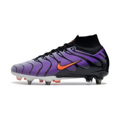 Chuteira Campo Nike Zoom Mercurial Superfly 9 Air Max Plus SG Trava Mista Peak Mbappe TN Pack