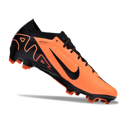 Chuteira Campo Nike Zoom Mercurial Vapor 15 Elite FG Laranja e Preta - VENI Futebol