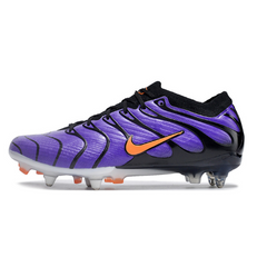 Chuteira Campo Nike Zoom Mercurial Vapor 15 Air Max Plus SG Ponta de Aluminio Mbappe TN Pack