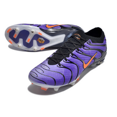 Chuteira Campo Nike Zoom Mercurial Vapor 15 Air Max Plus SG Ponta de Aluminio Mbappe TN Pack - VENI Futebol