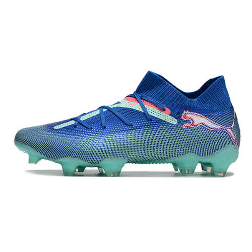 Chuteira Campo Puma Future 7 FG Azul - VENI Futebol