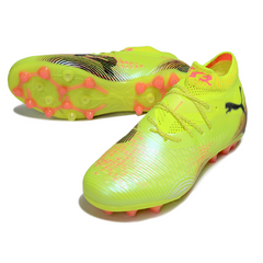 Botas de fútbol Puma Future 8 FG naranja y rosa
