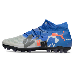 Botas de fútbol Puma Future 8 FG naranja y rosa
