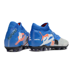 Botas de fútbol Puma Future 8 FG naranja y rosa
