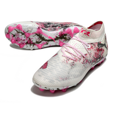 Botas de fútbol Puma Future 8 FG naranja y rosa