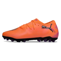 Chuteira Campo Puma Future 8 Cano Baixo AG Laranja