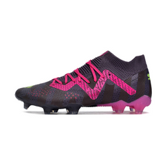 Chuteira Campo Puma Future Ultimate FG Roxa e Rosa