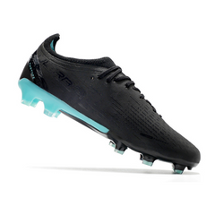 Chuteira Campo Puma Ultra Ultimate FG Preta e Azul - VENI Futebol