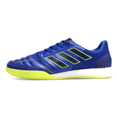 Chuteira Futsal Adidas Competition Top IC Azul e Verde